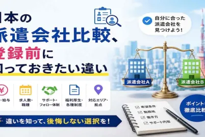 日本の派遣会社比較、登録前に知っておきたい違い.webp